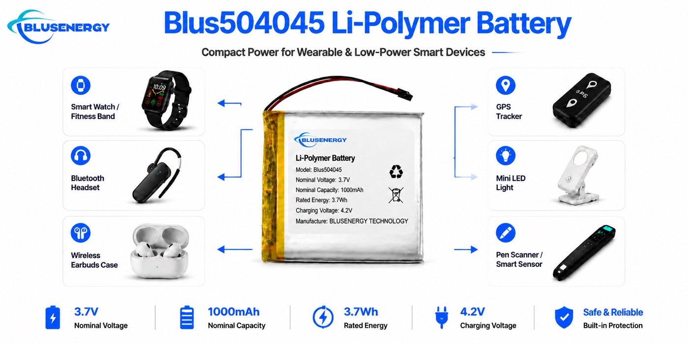Kundenspezifischer 3.7V 1,000mAh 504045 Lithium-Polymer-Zelle - Anwendungen